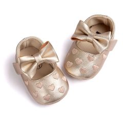 Conyson Wholesale 2023 Cute Summer Infant Heart Pattern Custom Non Slip New Baby Walking Shoes Rubber Toddler Girls Casual Shoes