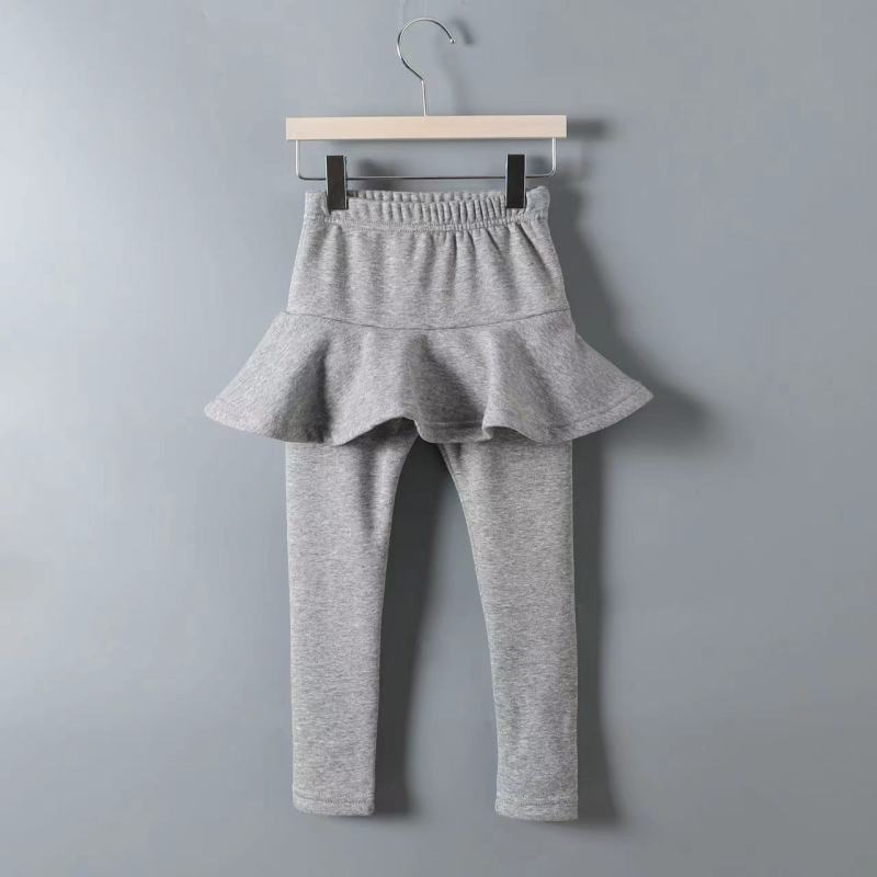 Autumn Winter Baby Girl Leggings Thermal  One Pieces Trousers Children Clothings Casual Infant Slim Pants