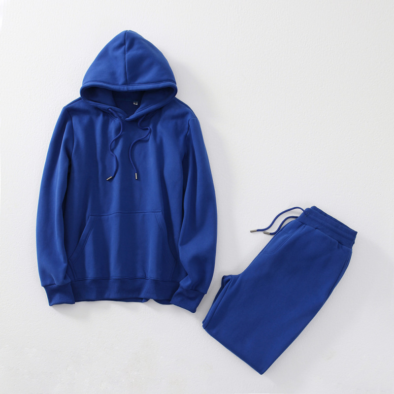 custom men's suits knit pullover pant tracksuit plain wholesale sweatshirts unisex women's men's hoodies set