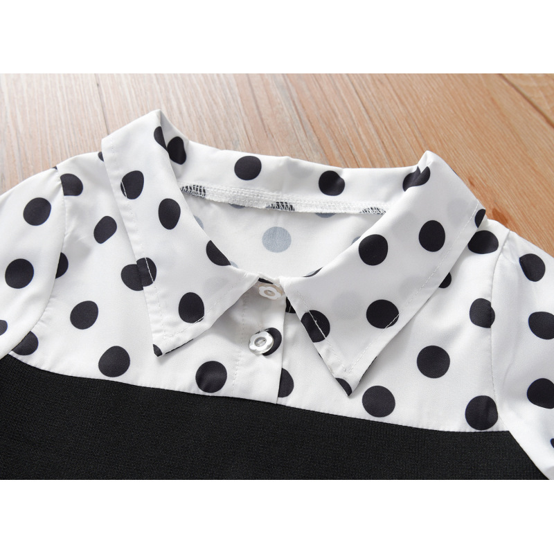 Conyson Hot Sale Spring Two Piece Outfits Dress + Bell-bottomed Pants Cute Baby Girl Clothes Kids Casual Wear Kids sets
