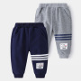 High Quality Printed Knitted Baby Clothes Boys Cotton Sweatpants Kids Autumn Trousers