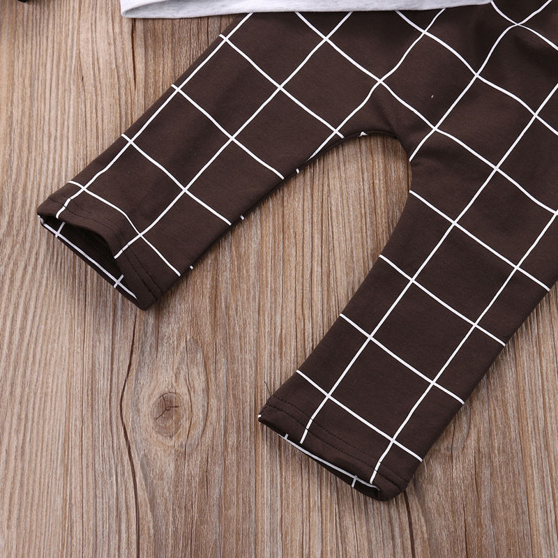 Autumn Winter 2pcs Toddler Infant Newborn children's Kids Boy Clothes Set Hoodies Long Sleeve Shirt Pants Leggings 2Pcs Outfits