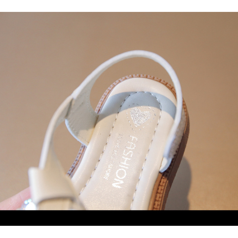 Conyson rts hot sale 3-7years summer baby soft princess shoes Korean fashion design toddler kids girl Non-slip walking sandals