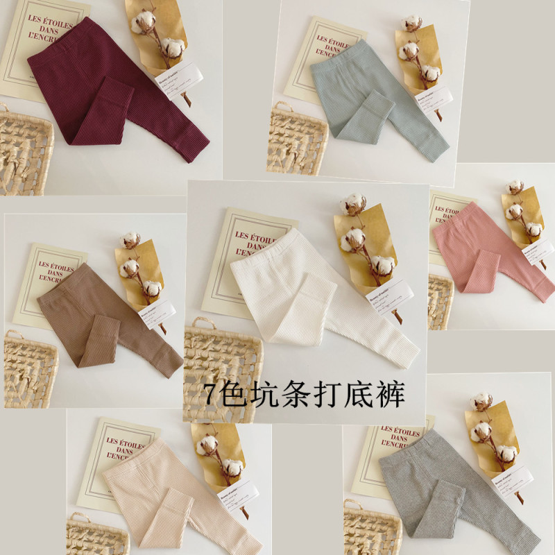 Spring Autumn Men And Women Baby Pants Autumn And Winter Baby Leggings Newborn Cotton Leggings