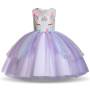 Princess Kids Wear Birthday Supply Girls Party Dresses Wholesale Baby Girl Dresses Rose Princess Dress Girl