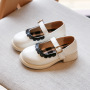 Conyson Children's Lace Leather Shoes Spring 2022 New Round Head Fashion Girls Single Shoe Soft Sole Princess Mary Jane Shoes