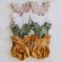 Summer Seersucker Linen Onesie Kids Girls Rompers Ruffle Baby Clothing New Selling Jumpsuit Baby Sleeve Jumpsuit Baby Romper