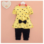 Custom Two Piece Outfits Dress + Pants Cute Baby Girl Clothes Cute Baby Girl Clothes Kids Casual Wear