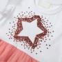 Conyson Wholesale Designs Summer 1-9 Years Children Clothing New Fashionable Cotton Cute Kids Girls Mesh Dresses