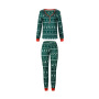 New Christmas Mommy And Me Sets  Matching Outfit Santa Tree Print Pajamas Set Casual Loose Sleepwear Family Clothes Sets
