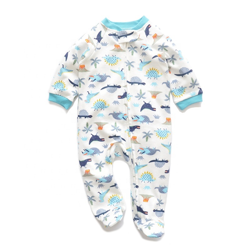 Wholesale Newborn Baby  Baby Onesie Baby Long Sleeves Jumpsuit Clothes Infant Rompers