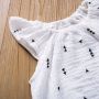 Conyson Wholesale Cotton Baby Romper Sleeveless Fruits Printing Infant Baby Girls Clothing Summer Toddler Girl Clothes Romper