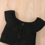 Conyson Summer Cool Girls Clothes Suits Black Knit Sleeveless Top+Camouflage Long Pants Kids Girl Casual Outfits