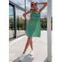 Conyson New Summer Clothing Woman Chiffon Dresses Formal Elegant Clothes Adult Girls Holiday Casual Women's Dress