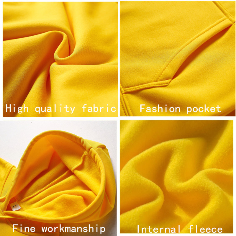 Hoodies Sweatshirts Men Woman Fashion Solid color Red Black Gray Pink Autumn Winter fleece Hip Hop Hoody Male Brand Casual Tops