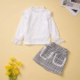 Conyson Wholesale Children Beautiful Girls Clothing Sets Spring And Autumn Clothes Long Sleeve Little Girls Kids Two Piece Sets