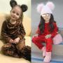 Factory Customized Long-sleeved Children's Girls' Sports Suit Clothing Two-piece Warmth Gold Velvet Girls Suit