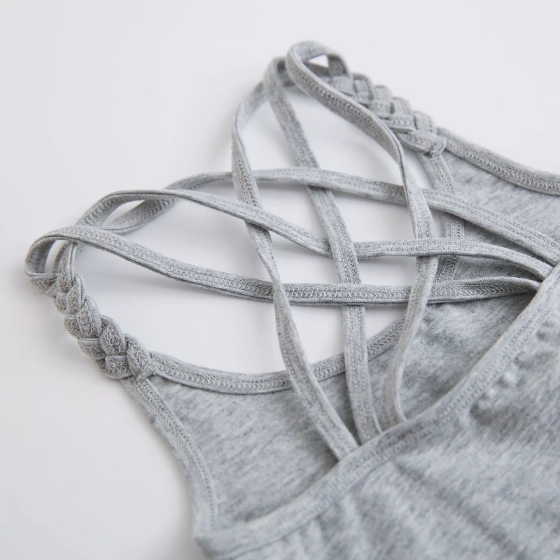 Conyson Summer T Shirt Girls Children Slip Tops Teenage Clothes Cotton Kids T-shirts Camisole Baby Undershirt Solid Braid Vest