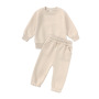 Wholesale Outdoor Kids Autumn Jogging Suits Custom Jogger Kids Tracksuits Sweatsuit Sets Customize Your Own Shop Logo