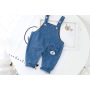 2021 autumn New Style kids clothing long sleeve print cartoon tops denim Girls Jumpsuits children baby boy clothes set