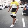 hot sale designers Custom logo Made Outdoor men's fashion jogger Clothes suit clothing summer two-piece adult t-shirts short Set