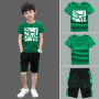 2021 Summer Boy Short Sleeve Pants Children Sports Kids Clothes New Style Fashion Children Clothing Casual Slim Boys Suit