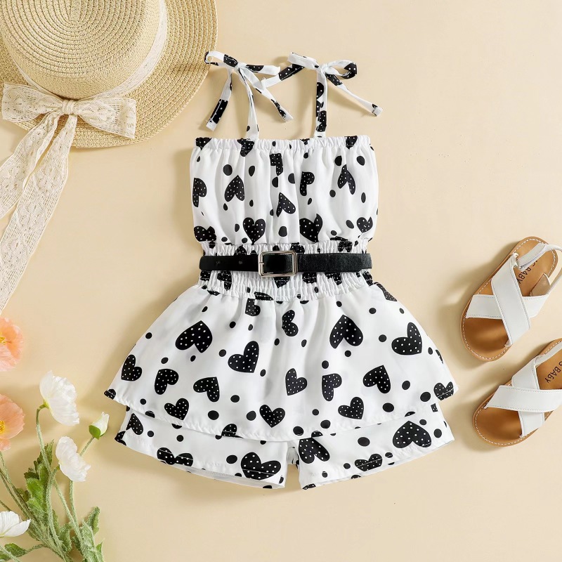 Conyson New Toddler Girl Clothes Customized Logo Girls Solid One Piece Jumpsuit For Little Girls Toddler Bodysuits