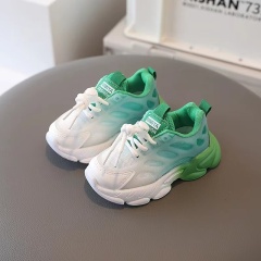 Conyson 2023 Summer Breathable Light Boys Girls Fashion Sneakers Kids' Cheap Solid Color Soft Bottom School Sport Casual Shoes