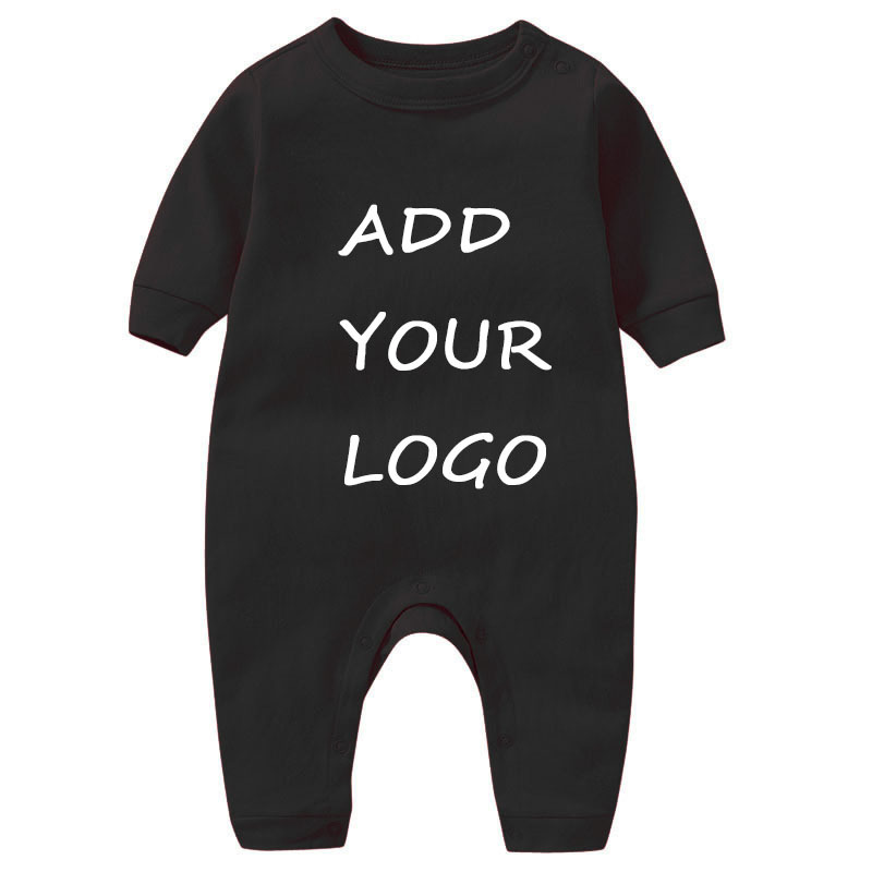 Conyson Wholesale Spring Autumn Custom 100% Organic Cotton Baby Jumpsuit Button Short Sleeve Bodysuit Premature Newborn Romper