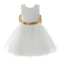 Conyson Christening Gowns Children Evening Dress Princess Dresses Mesh Gorgeous Elegant Wedding Party dresses for Little Girls