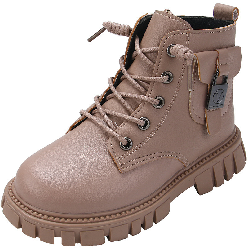 Conyson high quality rts winter Korean fashion kids designer child Non-slip boy girl Outdoor snow walking warm Martin boot shoes