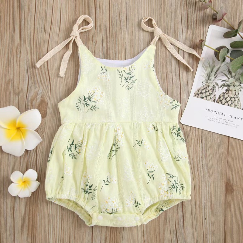 Conyson Wholesale High Quality New Autumn Smile Face Solid Cotton Long Sleeve Infant Baby sweatshirt Romper