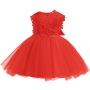 Conyson Fashion Children baby girl summer Clothes Baby's First Birthday Lace dress Girls Sleeveless party dress