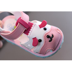 Conyson rts hot sale 1-3years summer baby soft shoes Korean fashion design toddler child Non-slip kids boy girl walking sandals