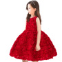 Factory Customization First Birthday Dress Kids Baby Girl Flower Princess Bridal Dresses