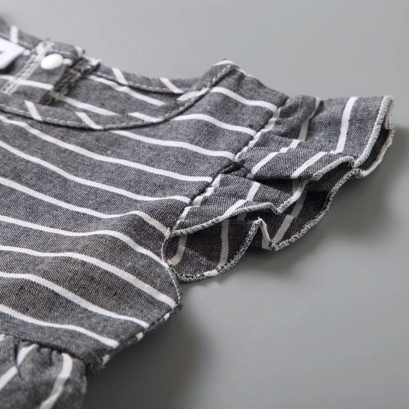 Conyson Wholesale Spring Summer Knitting Polyester Parent Child Clothing High Quality Organic Family Matching White Clothes