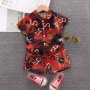 Conyson Wholesale New Fashion Toddler Kids Designer Summer 1-5 Years Clothing Jogger 2 Pieces Little Boy Matching Kids Set