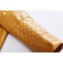 Conyson high quality korea fashion boutique fall kids girls designers solid clothes PU leather winter clothing wholesale jacket