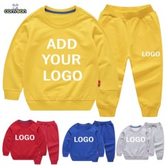 Custom Made Outdoor Wholesale toddler jogger sets Baby Clothes Kids clothing Tracksuits Sweatsuit Sets
