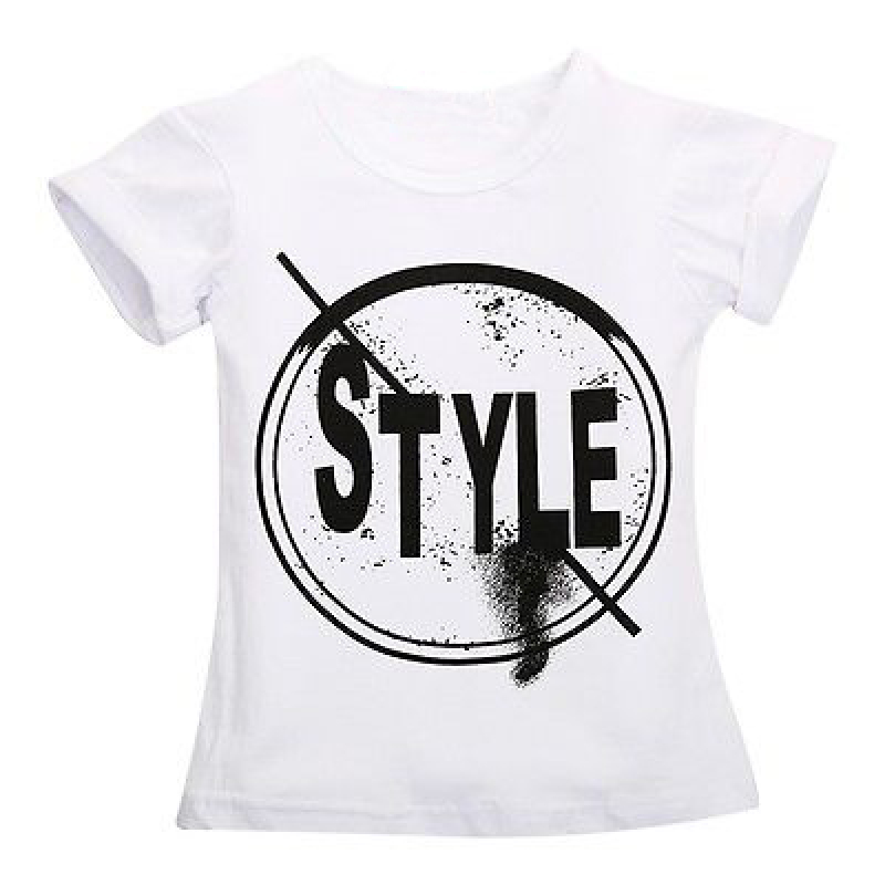 Wholesale Letter Print Breathable Knitted Short Sleeve Kid Clothes 2Pcs Sport Children Clothing Set