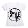 Wholesale Letter Print Breathable Knitted Short Sleeve Kid Clothes 2Pcs Sport Children Clothing Set