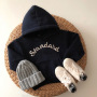 Conyson 2021 Wholesale kids fleece baby hoodie custom logo plain thick baby boy girl clothes sweatshirts boys hoodies