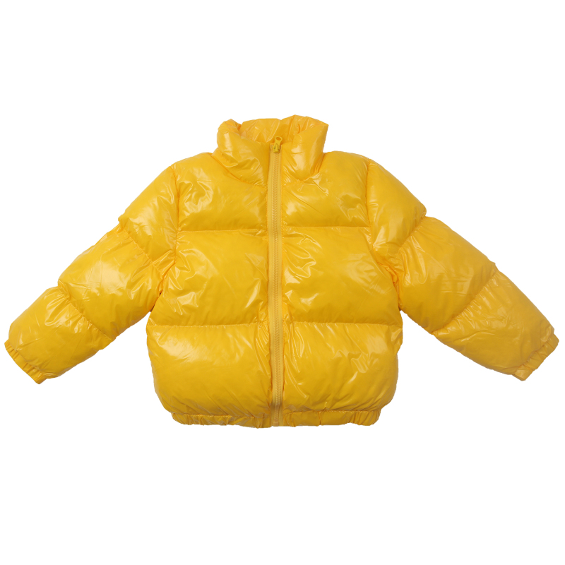 Conyson fall winter fashion Girls boys cute warm children jacket Bubble Puffer Down Coats Short Cotton Padded shiny kid's jacket