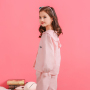 100% Cotton Long Sleeve Cartoon Summer Wholesale Kids Designer Pajamas Sleepwear Set