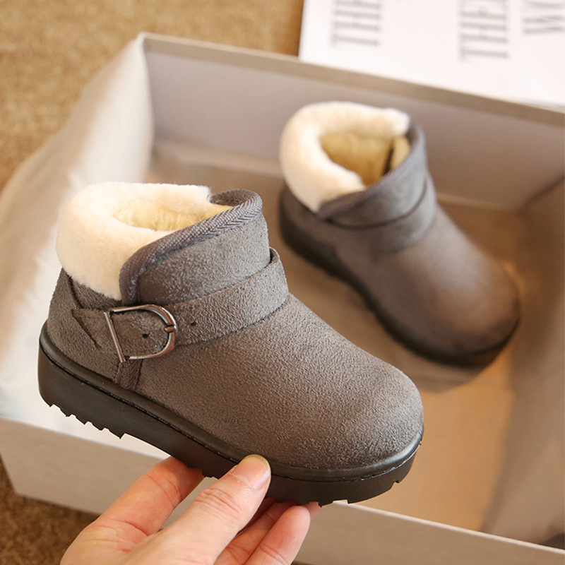 Conyson high quality korea fashion boutique toddler child baby boot kid winter leather boy girl designer warm martin boots shoes