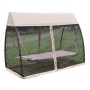 Hanging Swing bed Outdoor day bed hammock hanging stand mosquito net cover double bed patio backyard