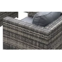 Yoho In Stock L shape PE wicker rattan garden sofa sets KD 8 Seater Steel sectional garden sofa sets