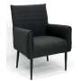 Outdoor Patio sofa garden chair waterproof aluminum chair with armrest sets