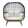 Outdoor Leisure Furniture Patio Sets Bistro Set Balcony Garden Chair Rattan Wicker Chair And Table