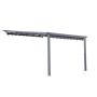 Outdoor garden movable type pergola sunshade pavilion gazebo tent
